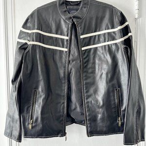 NWOT Faux Leather Biker Jacket